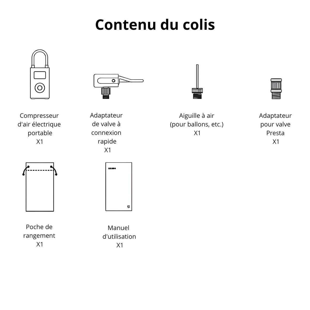 Mini-Compresseur Portable